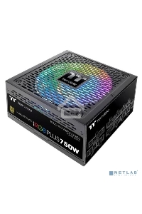 Блок питания Thermaltake ATX 750W Toughpower iRGB Plus 80 PLUS gold (24+4+4pin) APFC 140mm fan color LED 9xSATA Cab Manag RTL