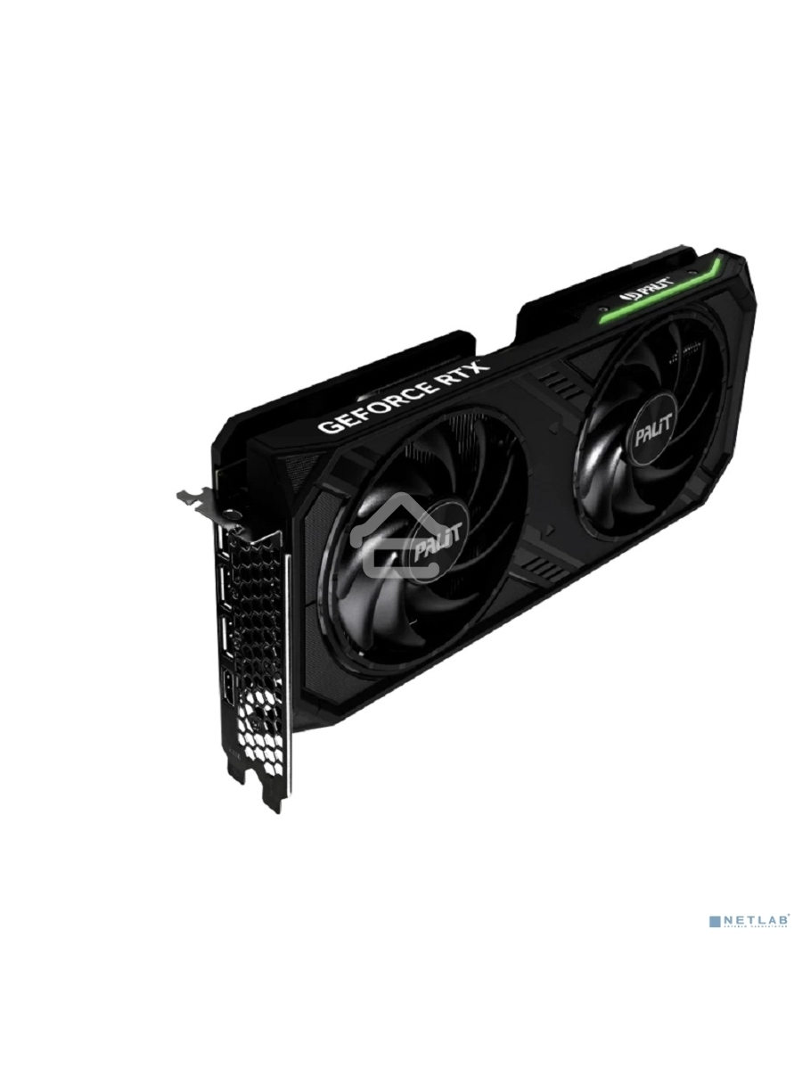 Видеокарта Palit RTX4070 DUAL OC NVIDIA GeForce RTX 4070 12Gb 192bit GDDR6 1920/20000 HDMIx1 DPx3 HDCP Ret