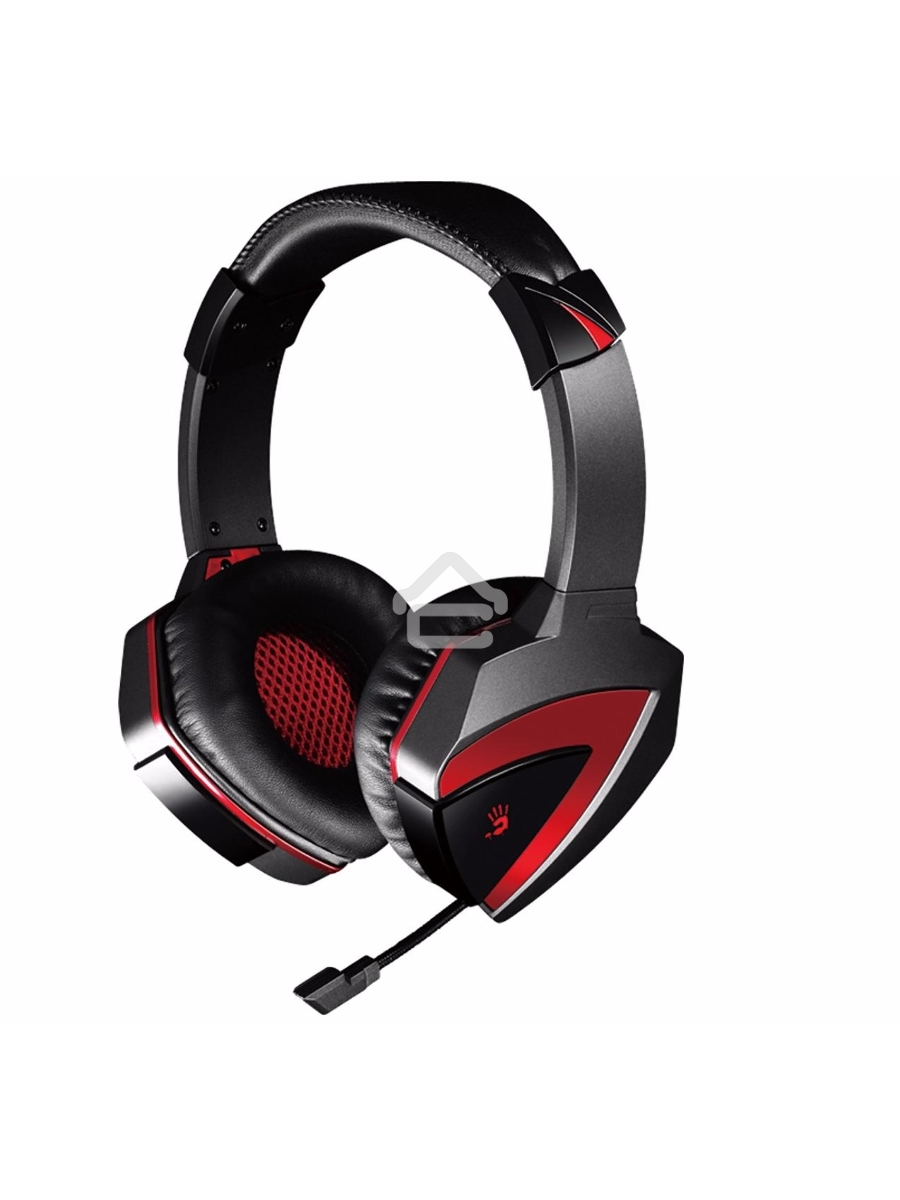 Гарнитура A4Tech Bloody G500 черный/красный (1.5 м) микрофон