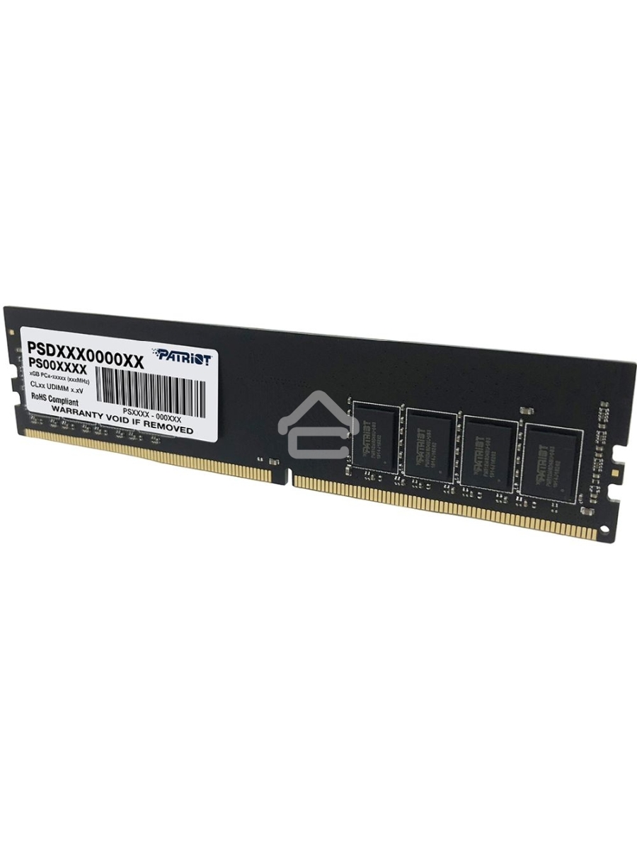 Оперативная память Patriot Signature, DDR4, 16GB (1x16 GB), 2666 MHz, CL19, DIMM