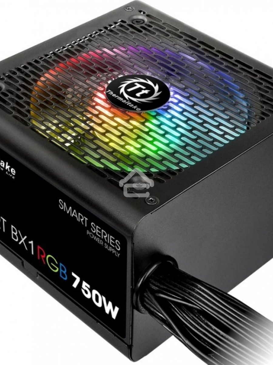 Блок питания Thermaltake Smart PS-SPR-0750NHSABE-1, 750Вт, 80 PLUS Bronze, 120мм, черный