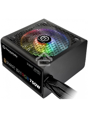 Блок питания Thermaltake Smart PS-SPR-0750NHSABE-1, 750Вт, 80 PLUS Bronze, 120мм, черный