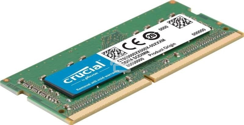 Оперативная память Crucial, DDR4, 8GB (1x8GB), 3200MHz, CL22 SO-DIMM