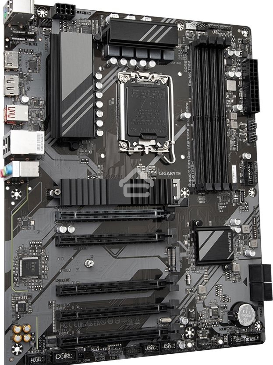 Материнская плата Gigabyte B760 DS3H, LGA 1700, Intel B760, 4xDDR5, 4xSATA, 2xM.2, 1xPCIe 4.0 x16, 4xPCIe 3.0 x1, 1xHDMI, 1xDP, 1x 1Gb LAN, 1xUSB 3.2 Gen 2, 1xUSB 3.2 Gen 2x2, 4xUSB 2.0, 3x3.5 мм, 7.1, ATX
