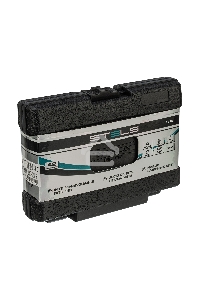 Набор бит, адаптер для бит, сталь S2, 18 предм., в пласт. боксе Matrix