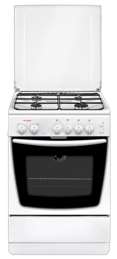 Плита газовая Gefest ПГ 1200 С5 белый, конфорок 4 шт, духовка 63 л, 60 см x 85 см x 60 см