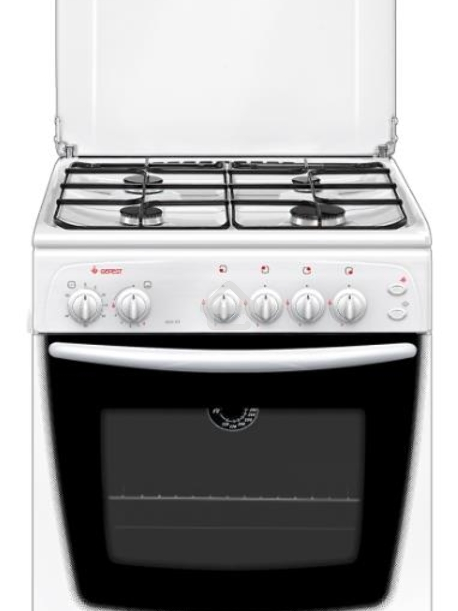 Плита газовая Gefest ПГ 1200 С5 белый, конфорок 4 шт, духовка 63 л, 60 см x 85 см x 60 см