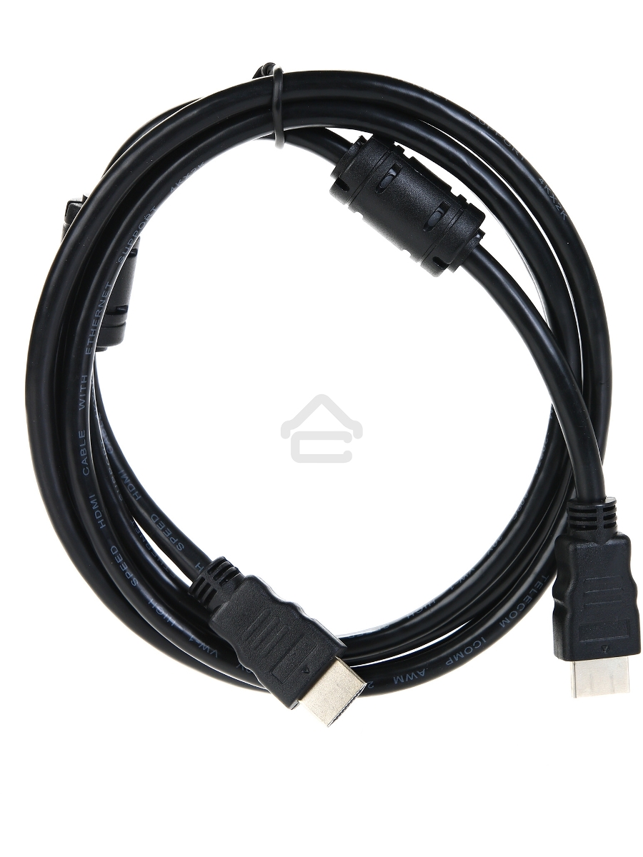 Кабель Telecom HDMI-19M --- HDMI-19M ver 2.0+3D/Ethernet,2 фильтра 2m <TCG200F-2M> 