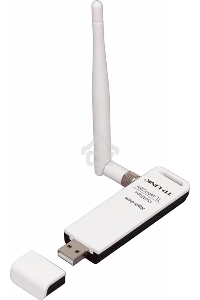 Адаптер TP-Link SOHO TL-WN722N 150Mbps High Gain Wireless N USB Adapter with Cradle, 1T1R, 2.4GHz, 802.11n/g/b, 1 detachable antenna