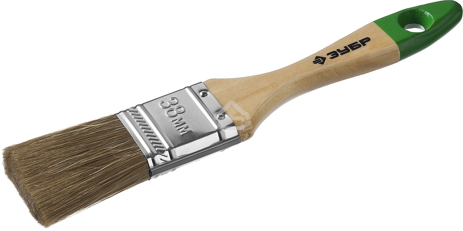 Кисть плоская Зубр 