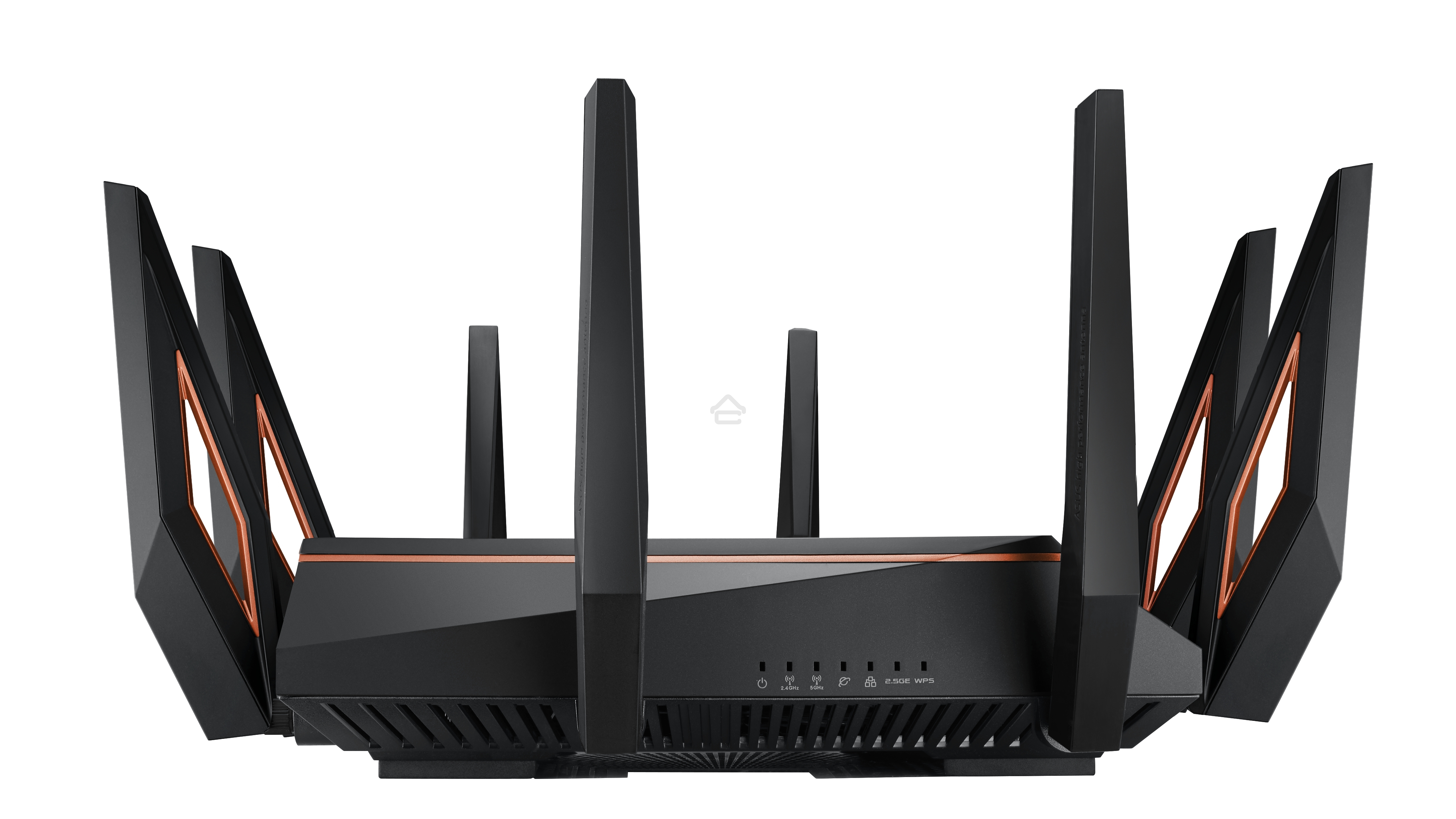 Маршрутизатор ASUS GT-AX11000 Tri-band WiFi 6(802.11ax) Gaming Router –World's first 10 Gigabit Wi-Fi router with a quad-core processor, 2.5G gaming port, DFS band, wtfast, Adaptive QoS, AiMesh for mesh wifi system