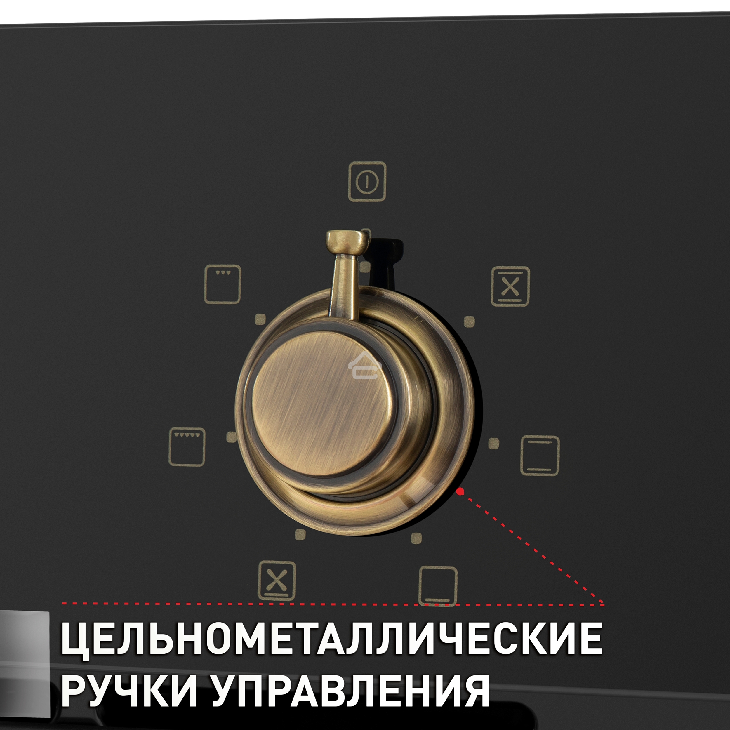 Шкаф духовой электрический Maunfeld EOEFG.566RBG.RT, встраиваемый