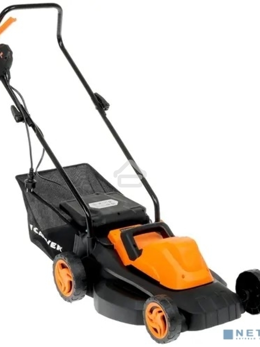 Газонокосилка CARVER LME-1437 эл. 1400Вт ширина 37см рег.высоты травосборник 35л