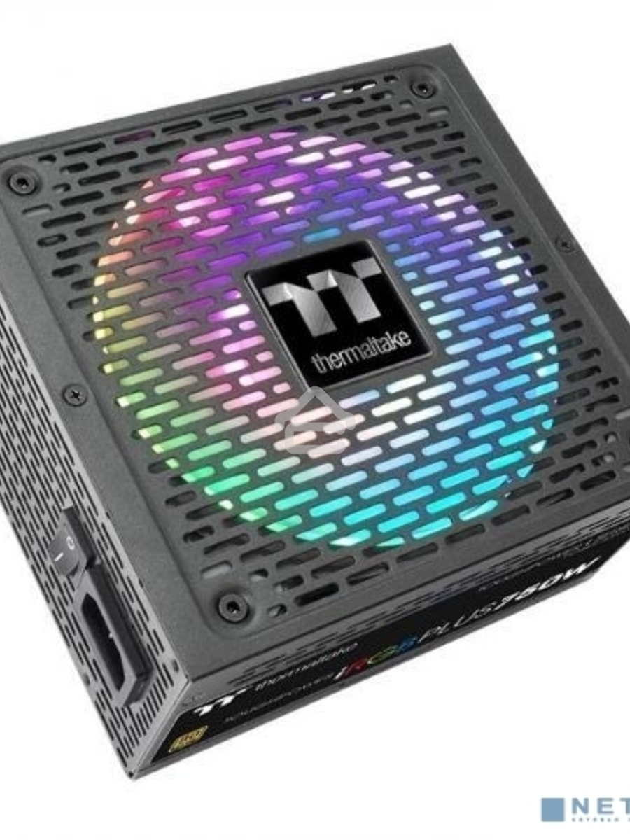 Блок питания Thermaltake Toughpower iRGB PLUS 750W RTL (PS-TPI-0750F3FDGE-1), 750Вт, 80 PLUS Gold, 140мм, модульный, черный