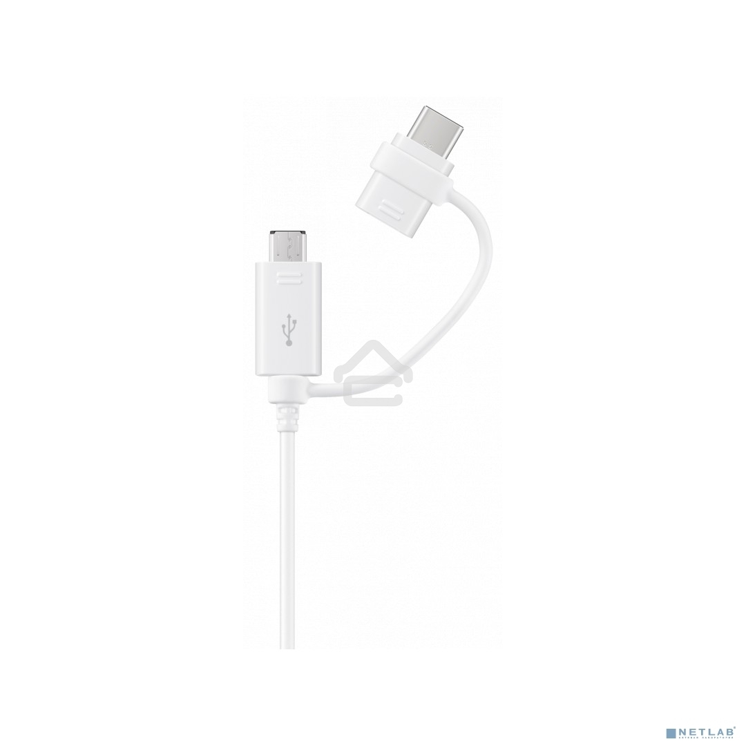 Кабель Samsung EP-DG930DWEGRU USB-microUSB/USB Type-C белый 1.5м