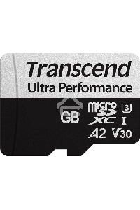 Флеш-накопитель Transcend Карта памяти 64GB UHS-I U3 microSD w/ adapter  A2 Ultra Performance R/W:160/125 MB/s
