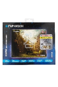 Коврик для мыши Гарнизон GMP-120, игровой, дизайн - игра Survarium, ткань/резина, размеры 200 x 250 x 3 мм