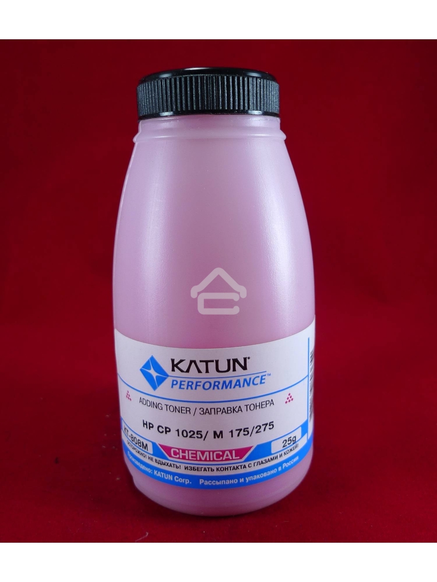 Тонер HP CP 1025/M 175/275 Magenta, химический (фл.25г.) Katun фас. Россия