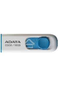 Флеш диск AData 16Gb C008 AC008-16G-RWE USB2.0 белый