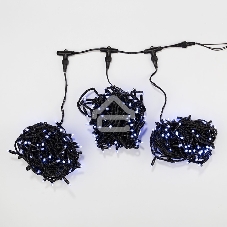 Гирлянда Neon-night LED ClipLight 24V, 3 нити по 20 м, свечение с динамикой, цвет диодов белый