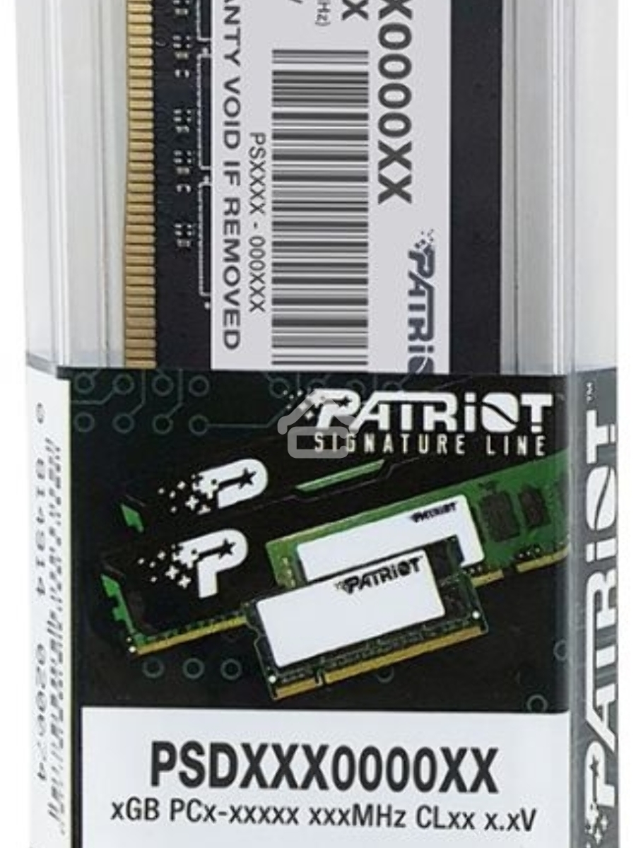 Оперативная память Patriot Signature, DDR4, 16GB (1x16 GB), 2666 MHz, CL19, DIMM