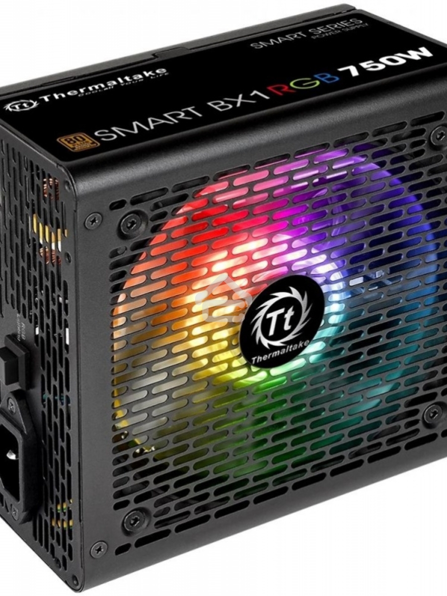 Блок питания Thermaltake Smart PS-SPR-0750NHSABE-1, 750Вт, 80 PLUS Bronze, 120мм, черный
