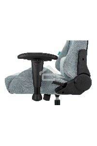 Кресло игровое Бюрократ VIKING KNIGHT LT28 FABRIC серо-голубой крестовина металл/пластик