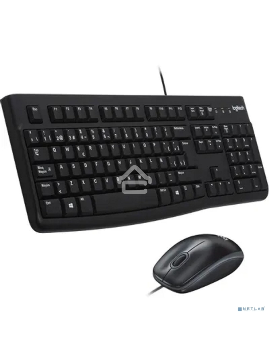 Клавиатура + мышь Logitech Desktop MK120 (русская раскладка)