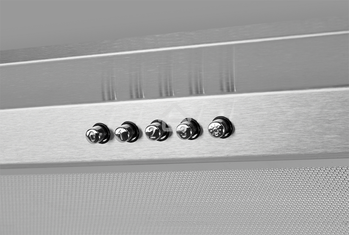 Вытяжка встраиваемая Kuppersberg Inlinea 60 X нержавеющая сталь, 52.5 см, 1300 куб. м/ч, 41 дБ