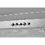 Встраиваемая вытяжка Kuppersberg INLINEA 60 X 54х17х28 см, отвод/рециркуляция, 650 м3/ч, нерж. сталь