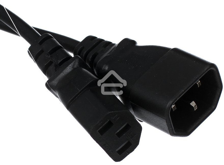 Кабель монитор - компьютер (UPS to устройство) 220V 5м VCOM/TELECOM