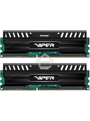 Оперативная память Patriot Viper 3, DDR3, 16GB (2x8 GB), 1866 MHz, CL10, радиатор, черный