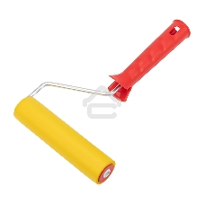 Валик для прикатки обоев резиновый, ширина ролика 150 мм, ручка 6 мм Rexant