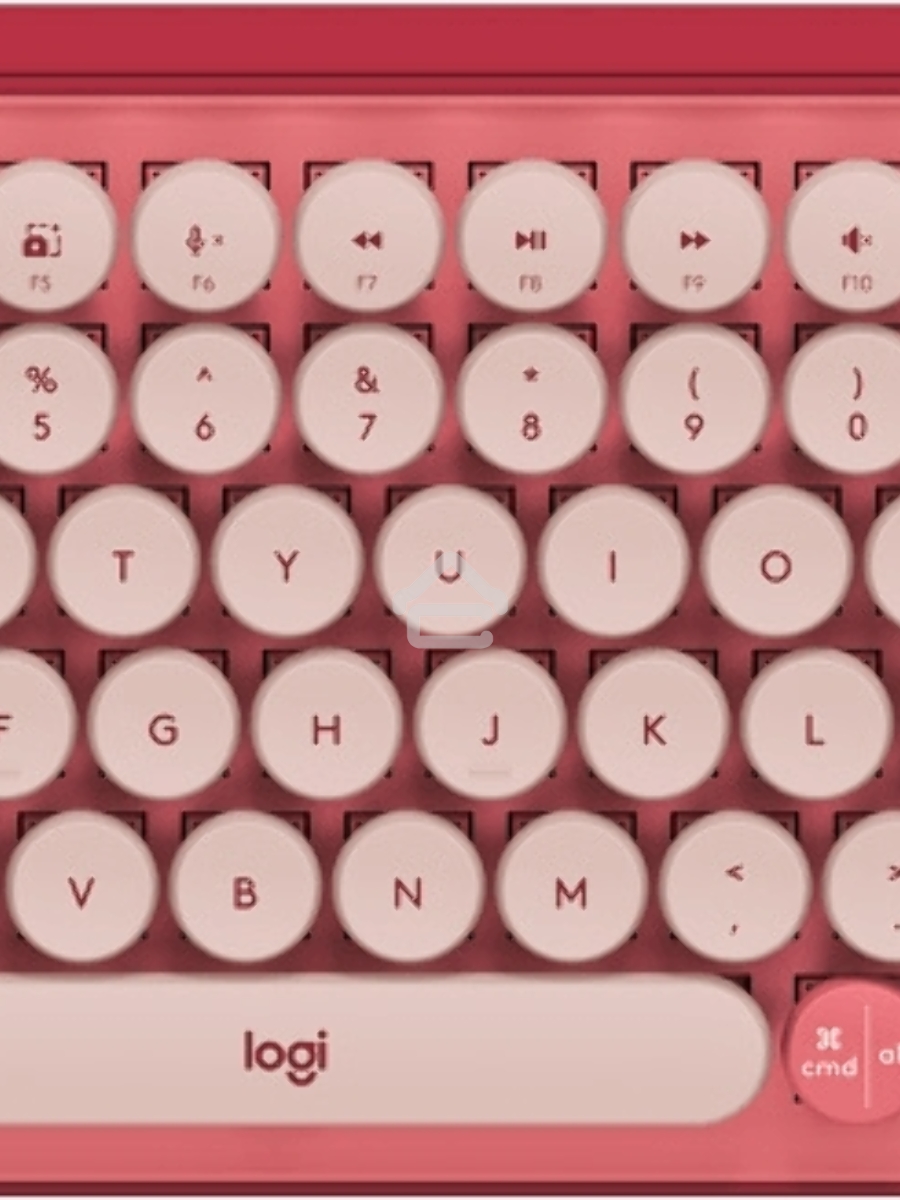 Клавиатура беспроводная Logitech POP KEYS, Heartbreaker Rose (M/N: YR0080/CU0021)
