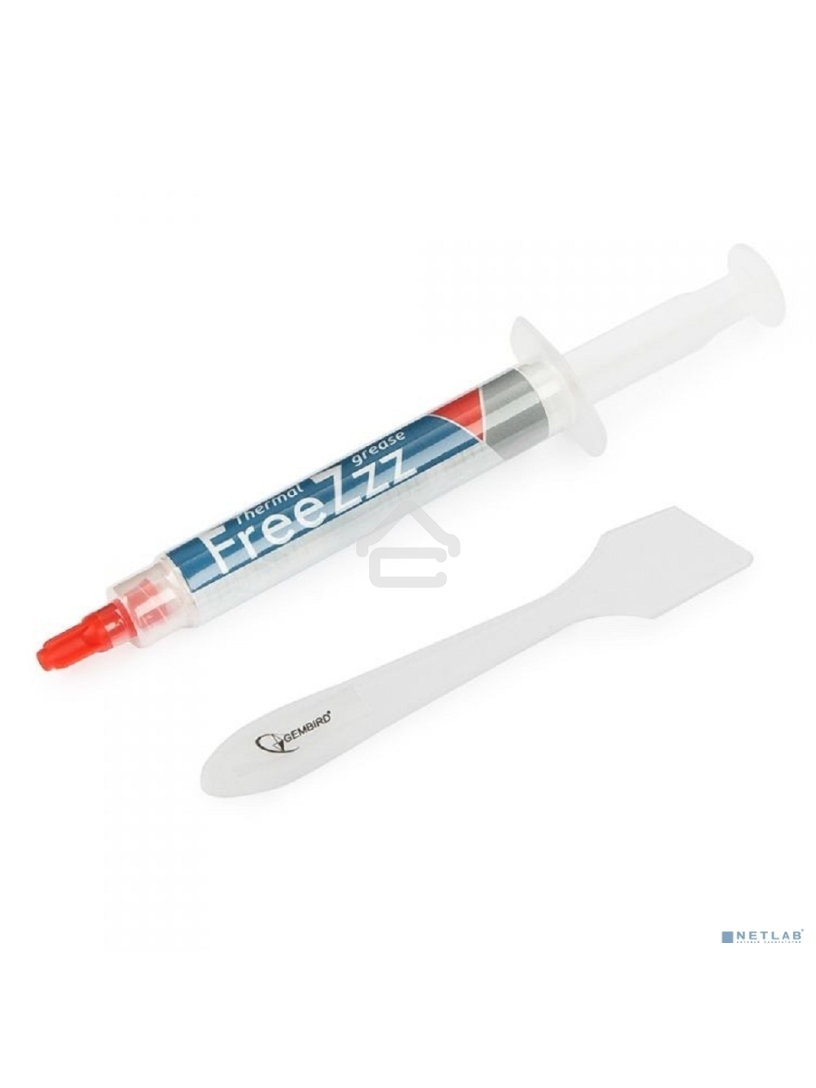 Термо паста Gembird FreeZzz GF-01-3 для радиаторов, 3гр, шприц