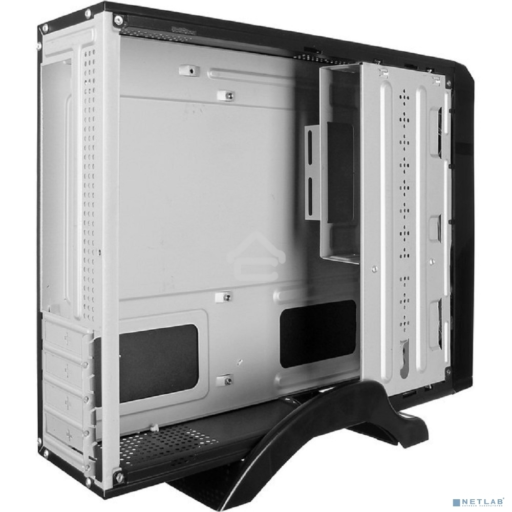 Компьютерный корпус Desktop ExeGate MI-207U-400W-8 (miniITX/mATX, БП M400 с вент. 8см, 1*USB+1*USB 3.0, аудио, черный)