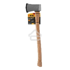 Топор кованый Denzel 1360 г, американский тип, буковая рукоятка, 700 мм, EFP