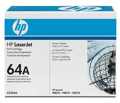 Картридж лазерный HP CC364A черный LJ P4014/4015/4515 (10000стр.)