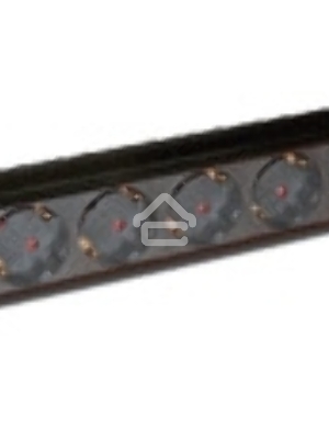 Блок распределения питания Lanmaster TWT-PDU19-10A8P-3.0 гор.размещ. 8xSchuko базовые 10A Schuko 3м