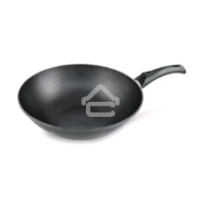 Сковорода ВОК (WOK) НМП 3126W круглая/покрытие антипригарное/ручка съемная (без крышки) черный