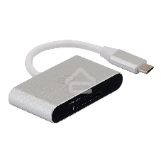 Кард-ридер Type C Digma CR-С2501-S серебристый