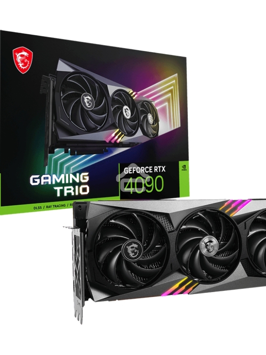 Видеокарта MSI GeForce RTX 4090 GAMING TRIO 24G