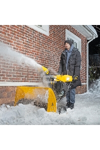 Бензиновая снегоуборочная машина SBL 711DT PRO, 420cc, гусеницы, эл.старт, блок. дифф.  Denzel