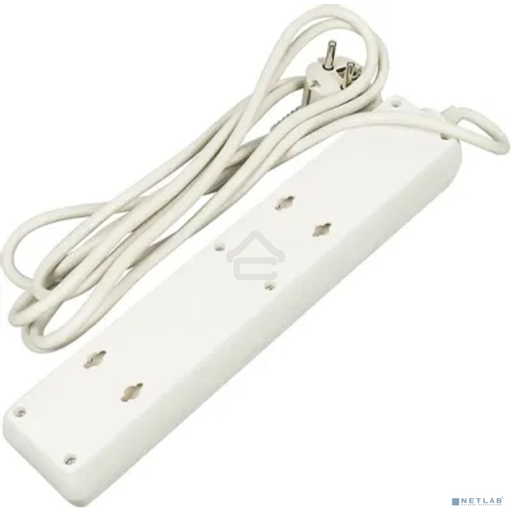 Сетевой фильтр BURO Сетевой фильтр, 5 розеток, 3 метра, (500SH-3-W), белый 992290
