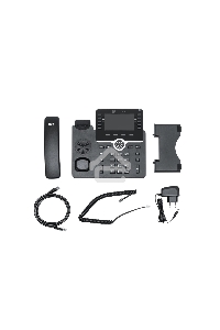 IP-телефон Flat-Phone B10: 20 SIP-аккаунтов, 2 порта 10/100/1000BASE-T (RJ-45), ЖК-дисплей, PoE, адаптер питания 220В, ТОРП