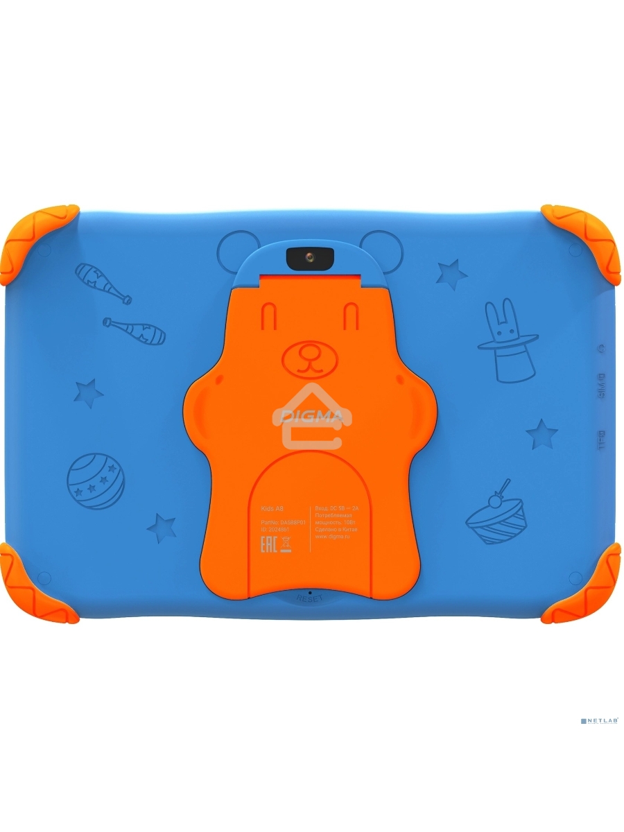Планшет Digma Kids A8 SC9863A (1.6) 8C RAM2Gb ROM32Gb 8