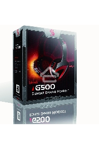 Гарнитура  A4Tech Bloody G500 черный/красный (1.5 м) микрофон