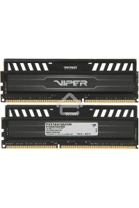 Оперативная память Patriot Viper 3, DDR3, 16GB (2x8 GB), 1866 MHz, CL10, радиатор, черный