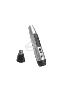 Триммер Centek CT-2180 (серый/черный) для носа и ушей, питание 1хАА (в комплекте не поставляются)