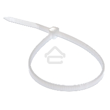 Хомут-стяжка кабельная нейлоновая Rexant 300 x 3,6 мм, белая, упаковка 100 шт.